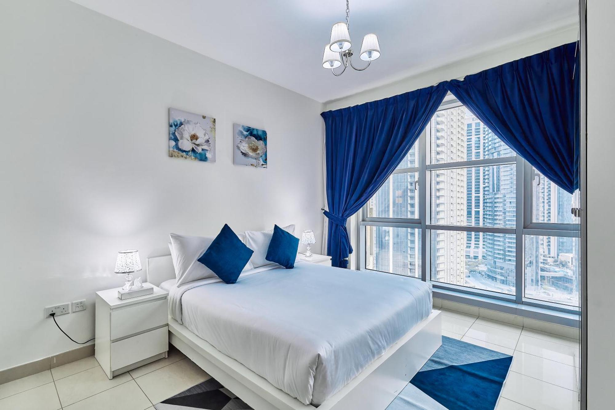 Shukran Homes Lux 1Br With Fountains View Dubái Exterior foto